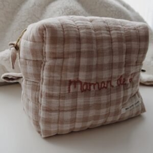 Trousse de toilette XXL vichy