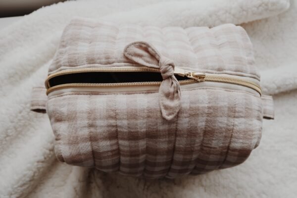 Trousse de toilette XXL vichy