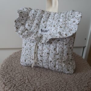 Sac à dos fleuri